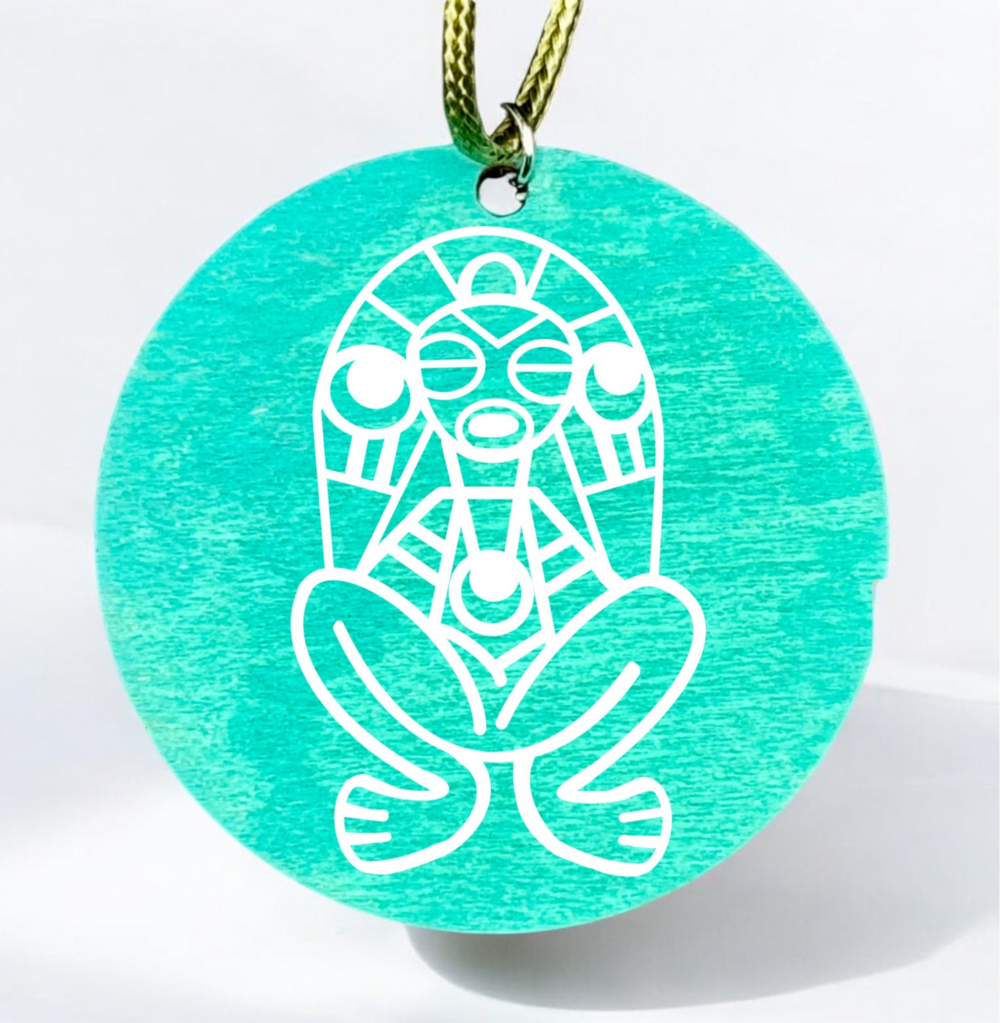 “Atabey” Taino petroglyph pendant necklace