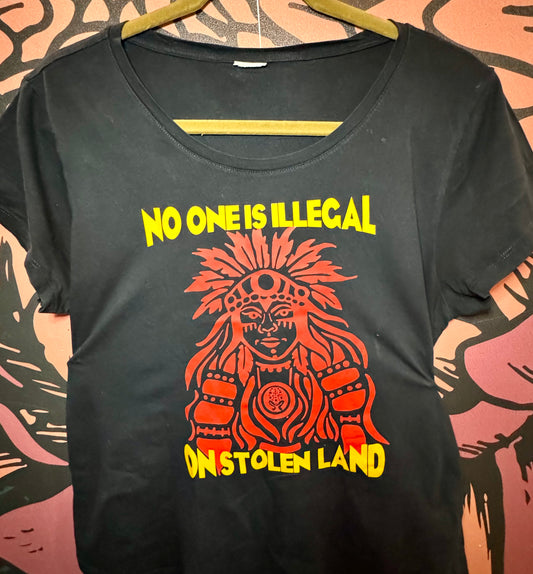 No One is Illegal on Stolen Land-Taino Atabey tee