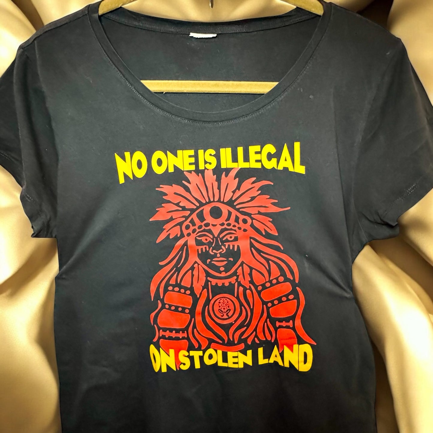 No One is Illegal on Stolen Land-Taino Atabey tee