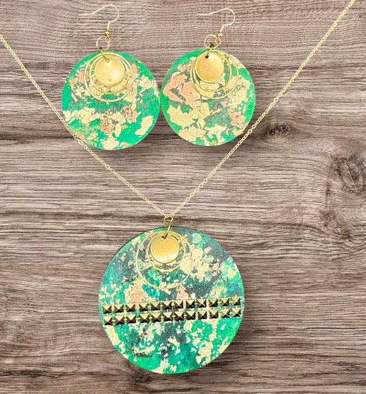 Camo Luxe jewelry set