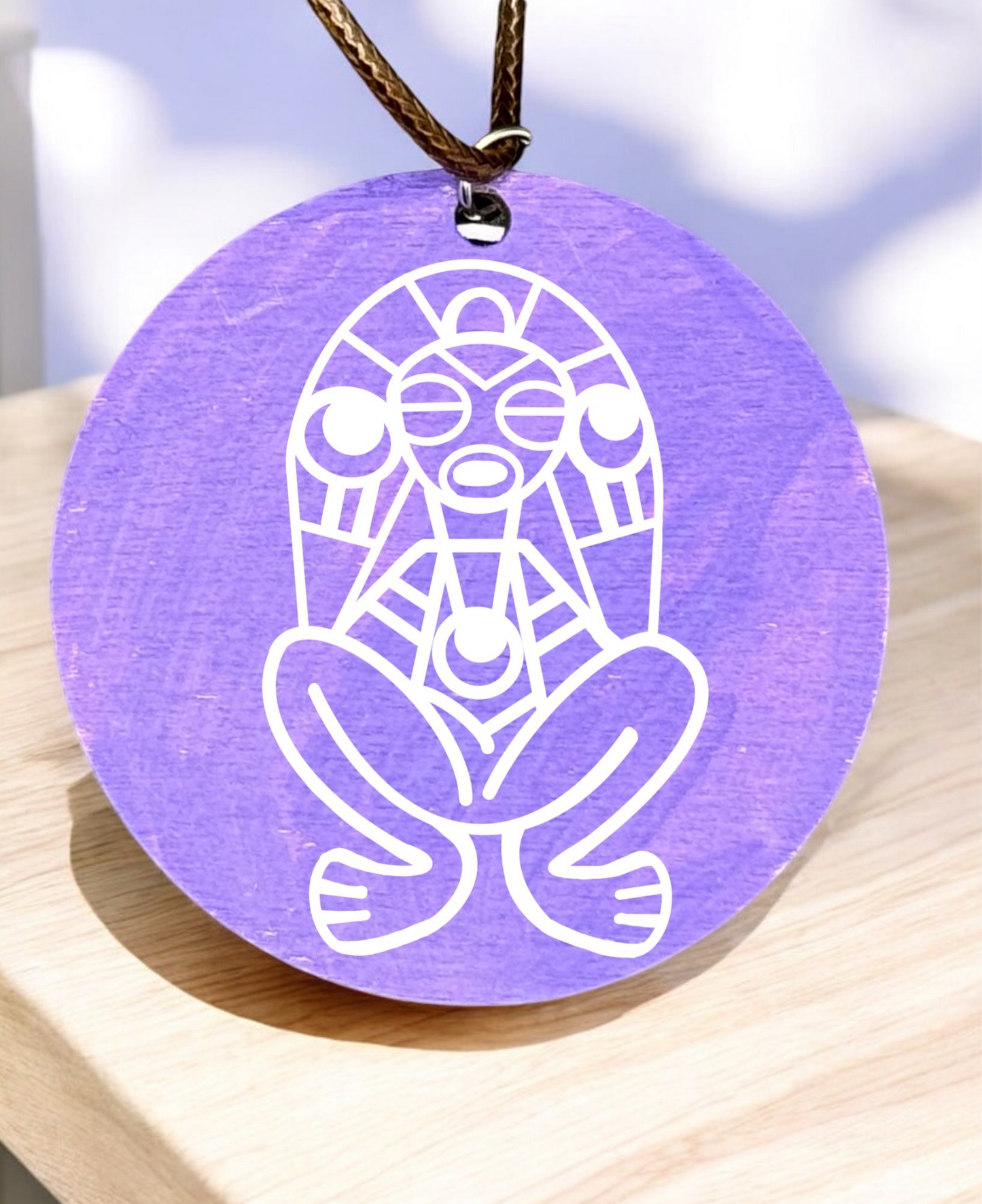 “Atabey” Taino petroglyph pendant necklace
