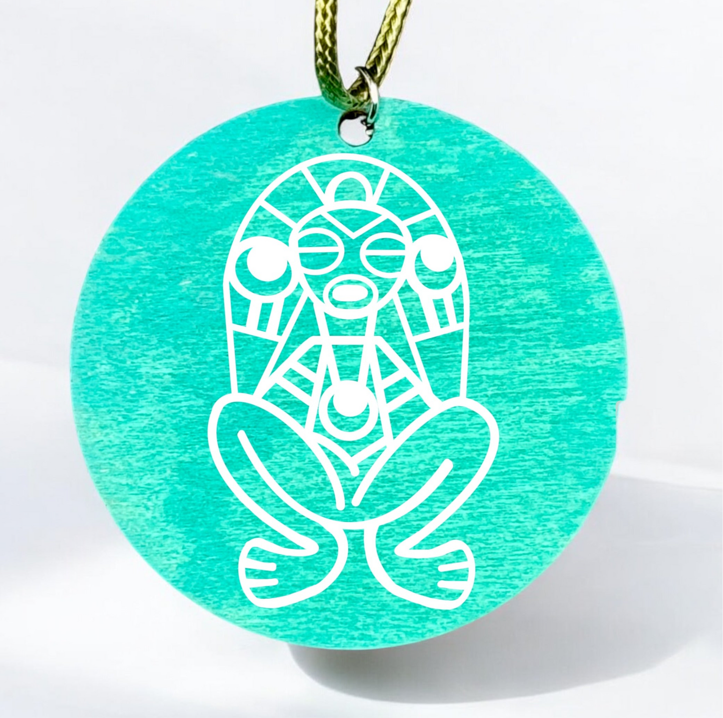“Atabey” Taino petroglyph pendant necklace