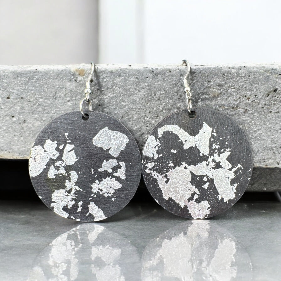 Lunar Shard Statement Earrings