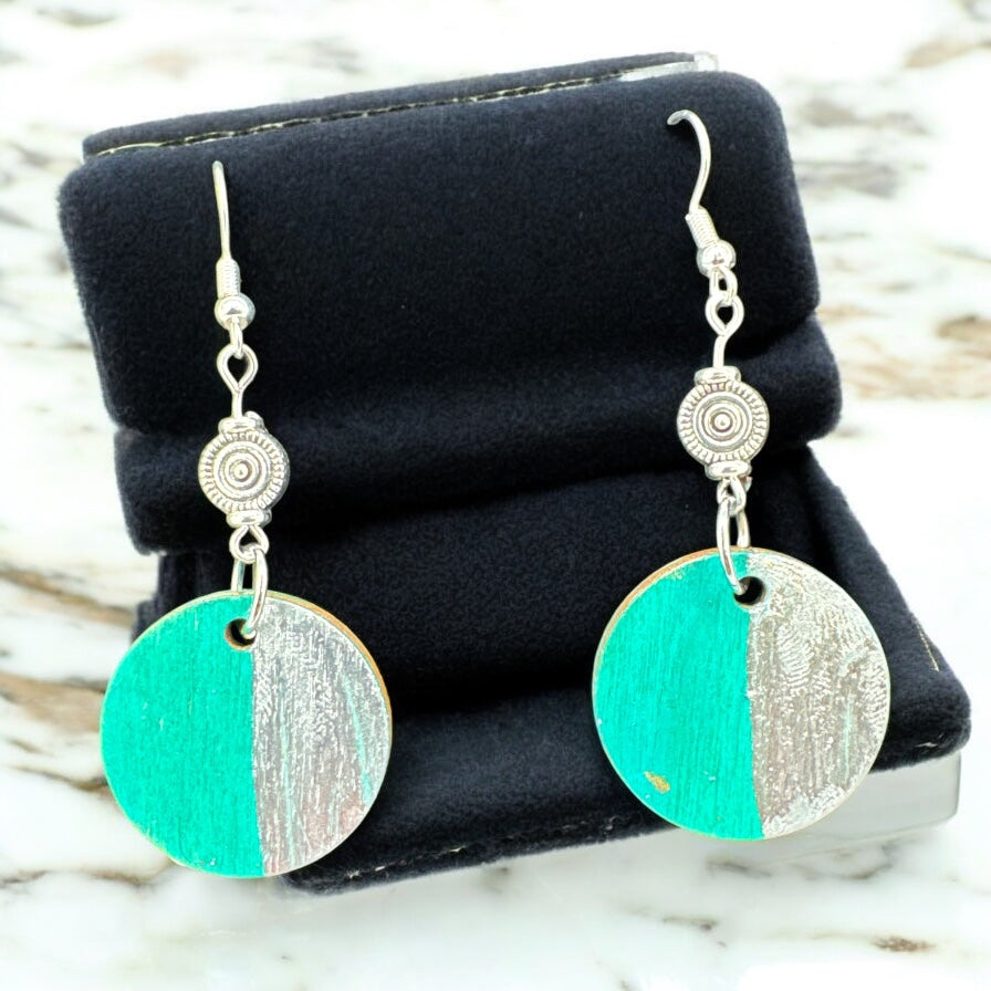 Aqua Shine Earrings