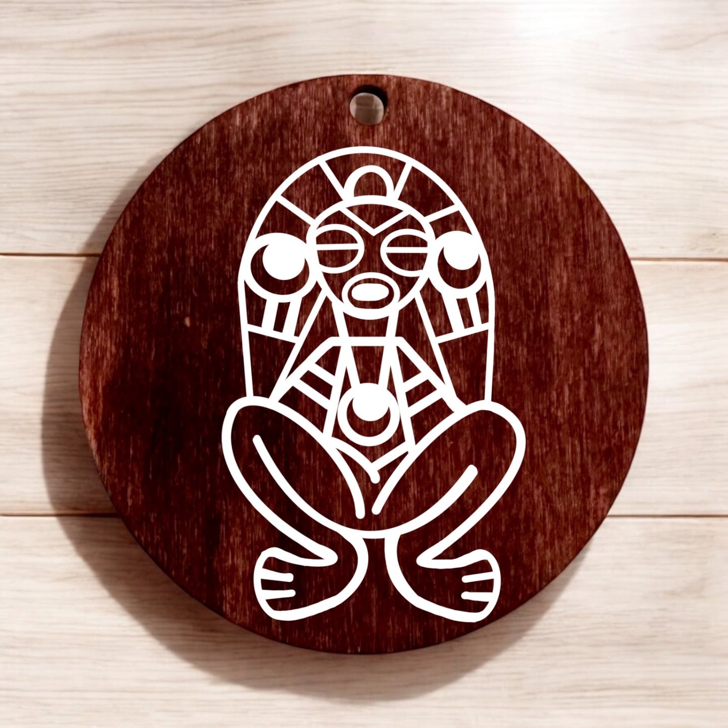 “Atabey” Taino petroglyph pendant necklace