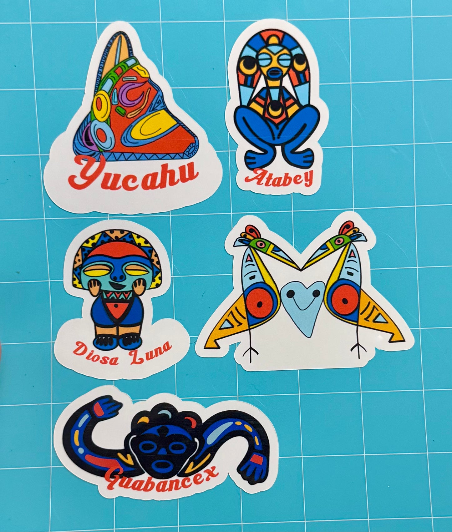 Guabancex – Taíno Storm Goddess Sticker
