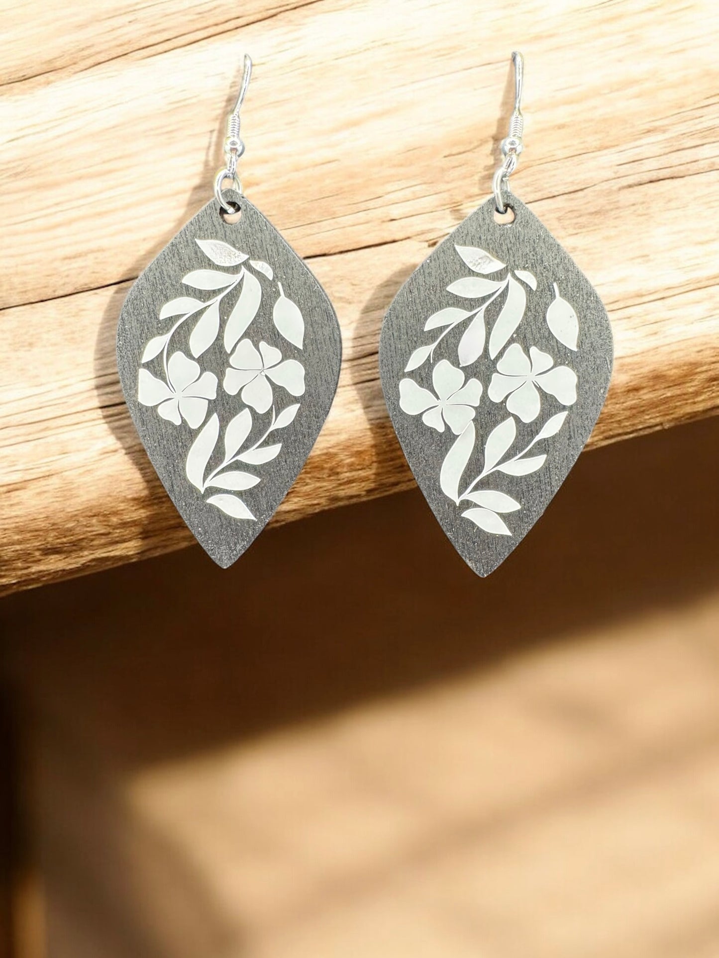 Floral Elegance Drop Earrings