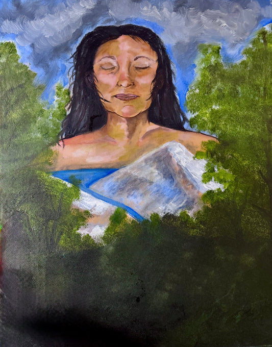 “She Is the Land” – 16x20 Oil on Canvas (2014)