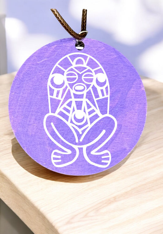 “Atabey”  Taino petroglyph pendant necklace