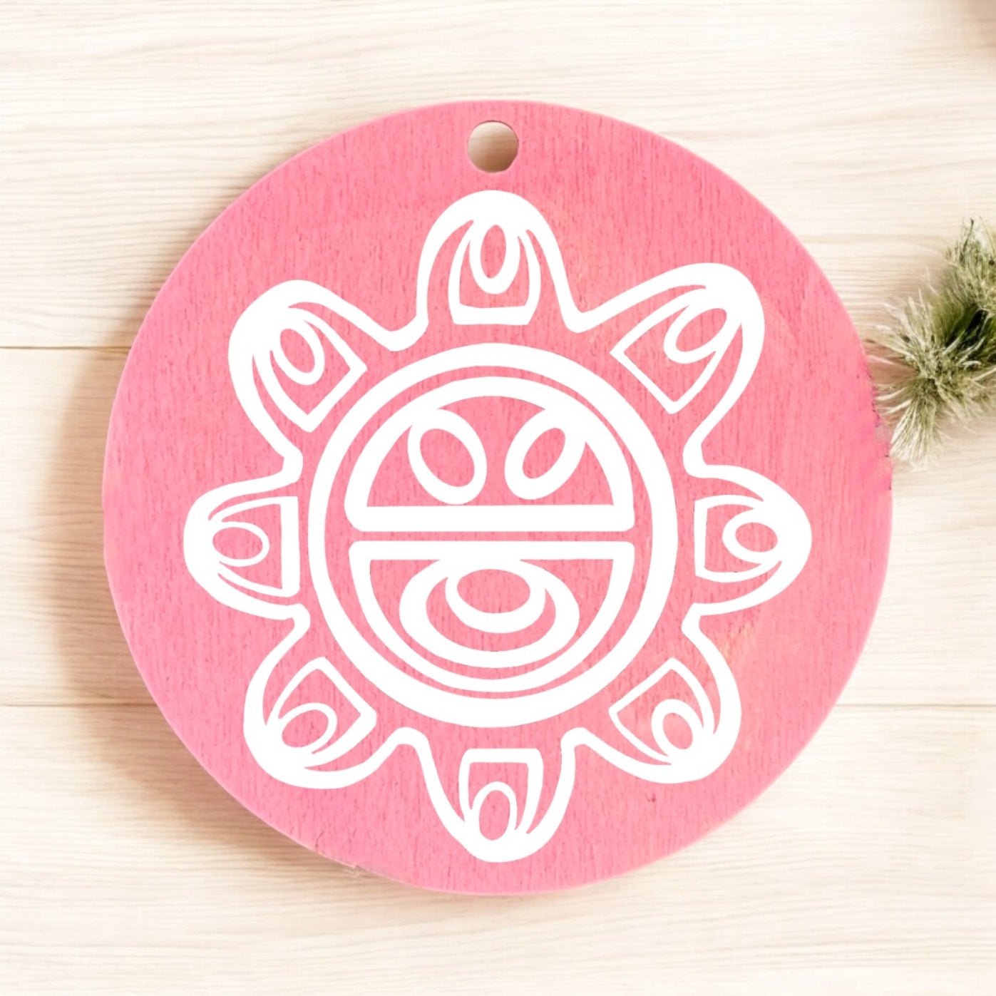 (“Guey/ Sun God” Taino petroglyph pendant necklace