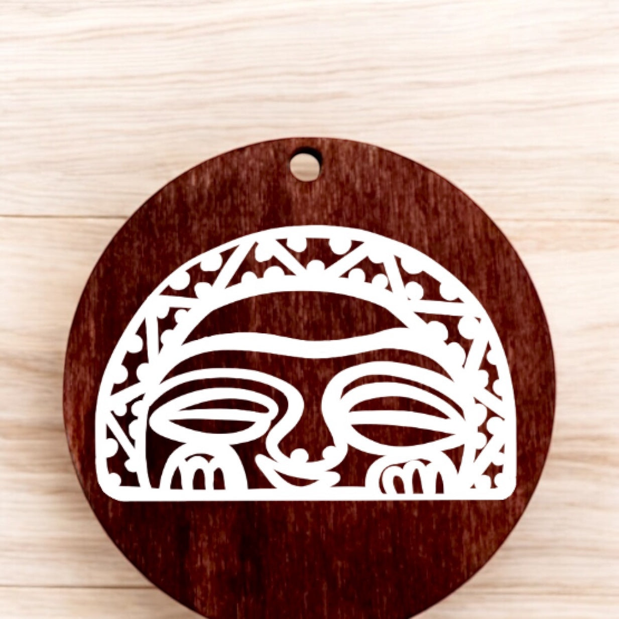 “Diosa Luna/ Moon Goddess” Taino petroglyph pendant necklace