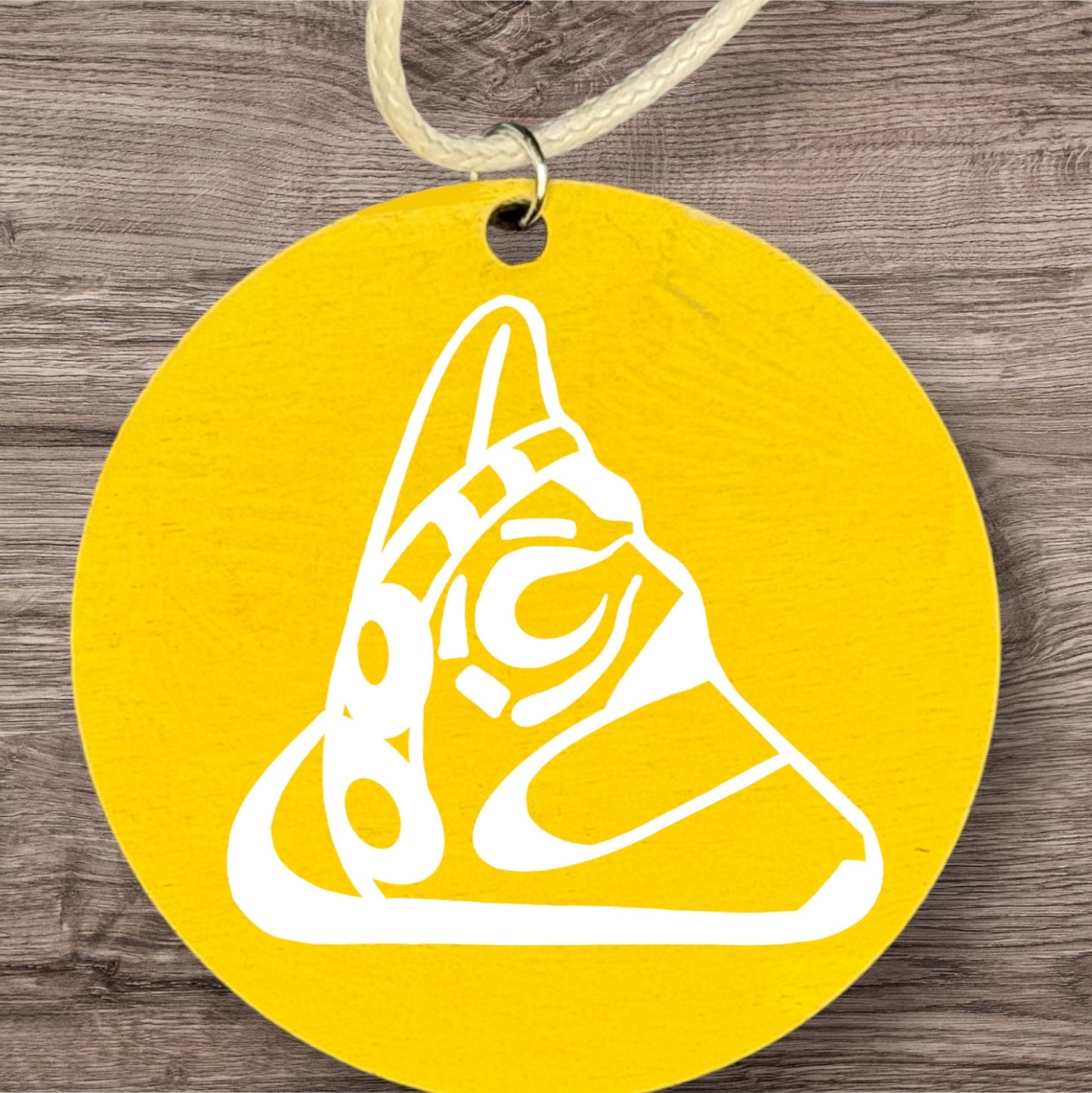 Trigonolito Taino petroglyph pendant necklace