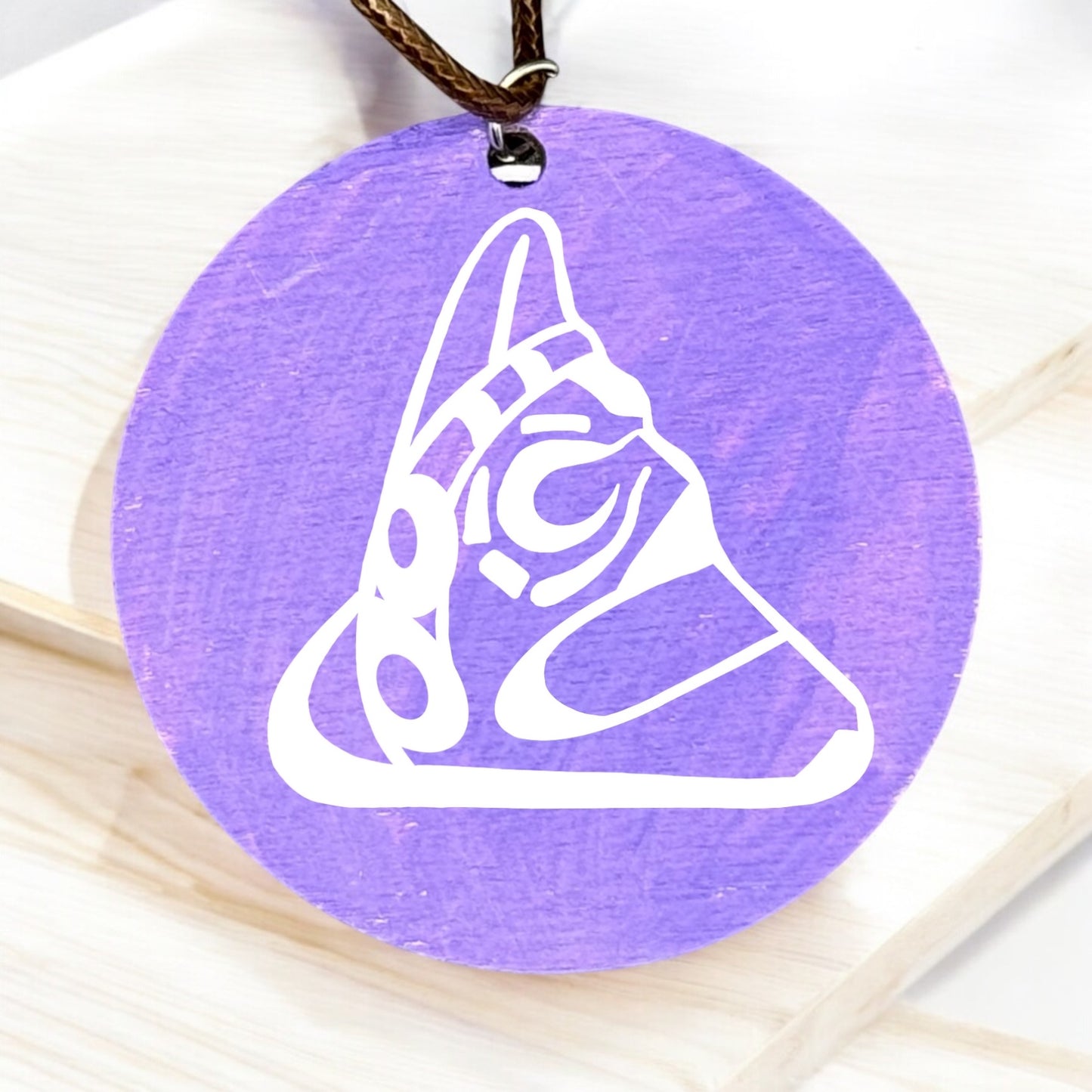 Trigonolito Taino petroglyph pendant necklace