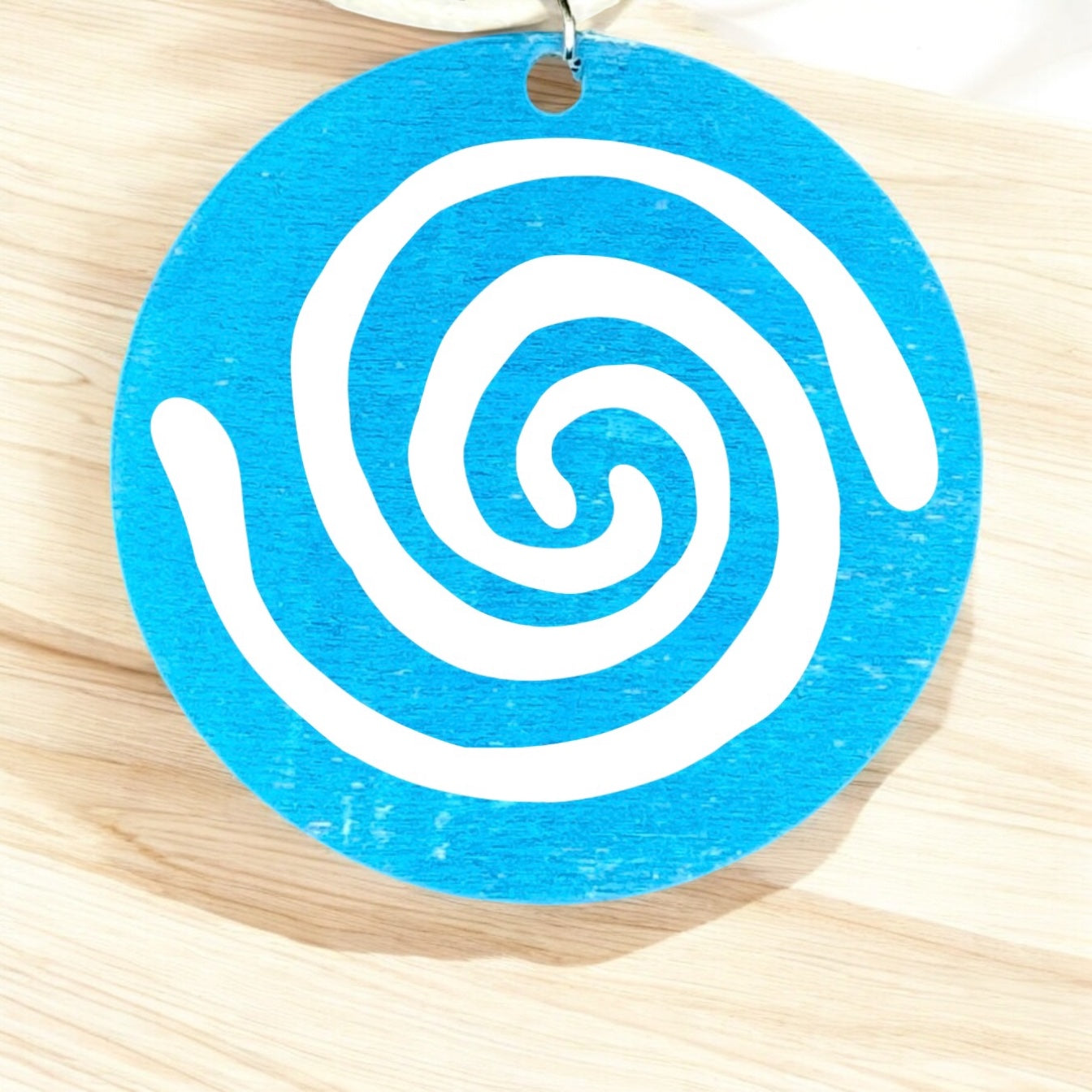 “Water” Taino petroglyph pendant necklace