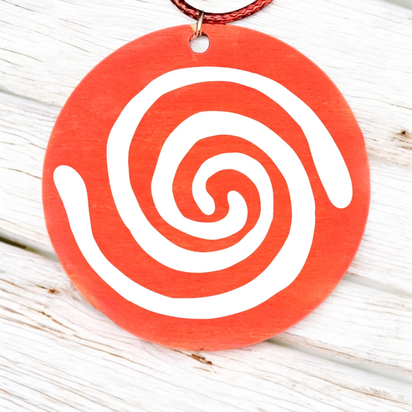 “Water” Taino petroglyph pendant necklace
