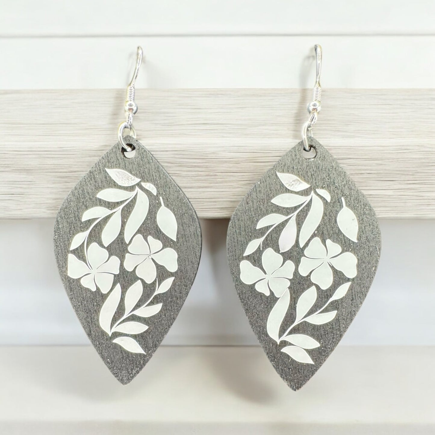 Floral Elegance Drop Earrings