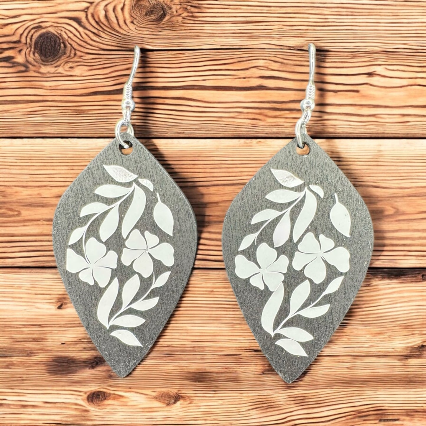 Floral Elegance Drop Earrings