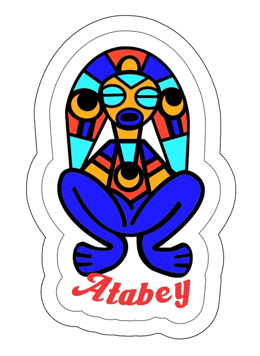 Atabey – Taíno Mother Spirit Sticker
