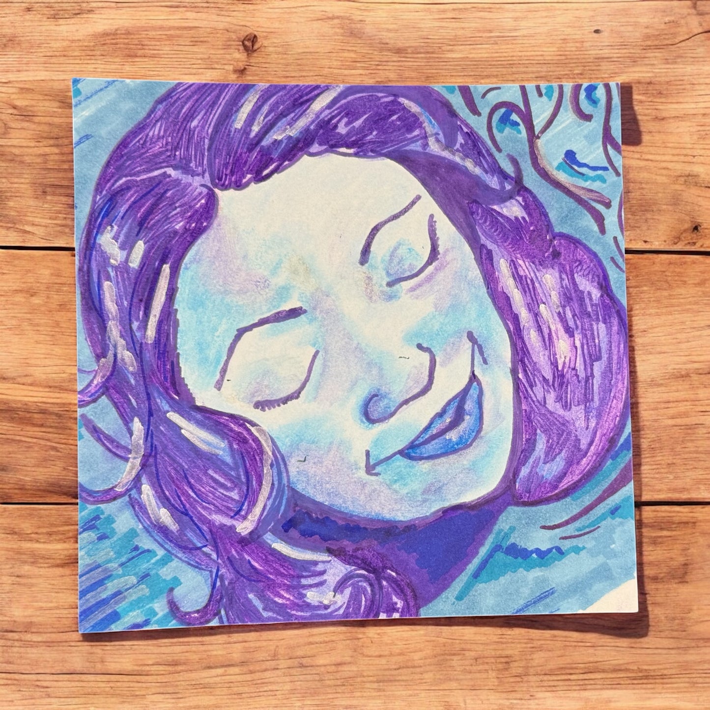 “Resting Light” – 5x5 Ink on Paper (2015)