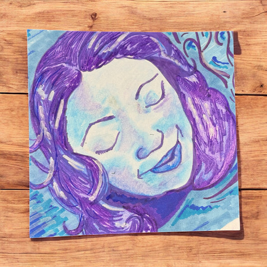 “Resting Light” – 5x5 Ink on Paper (2015)