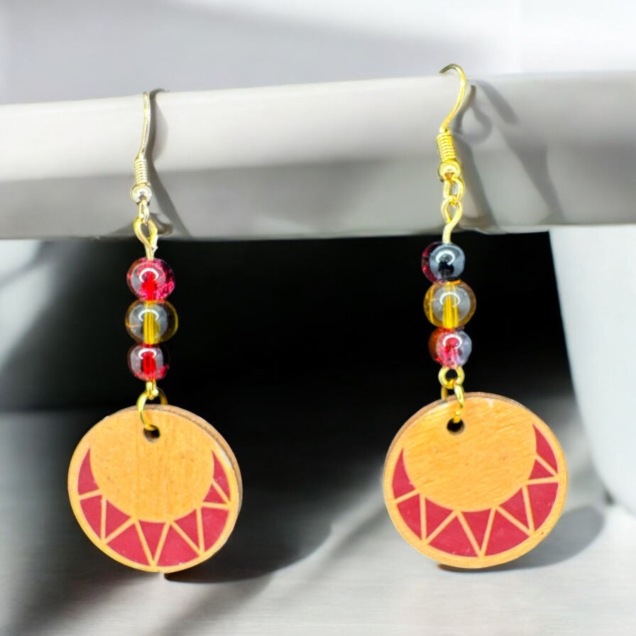 Sunburst Echo Earrings