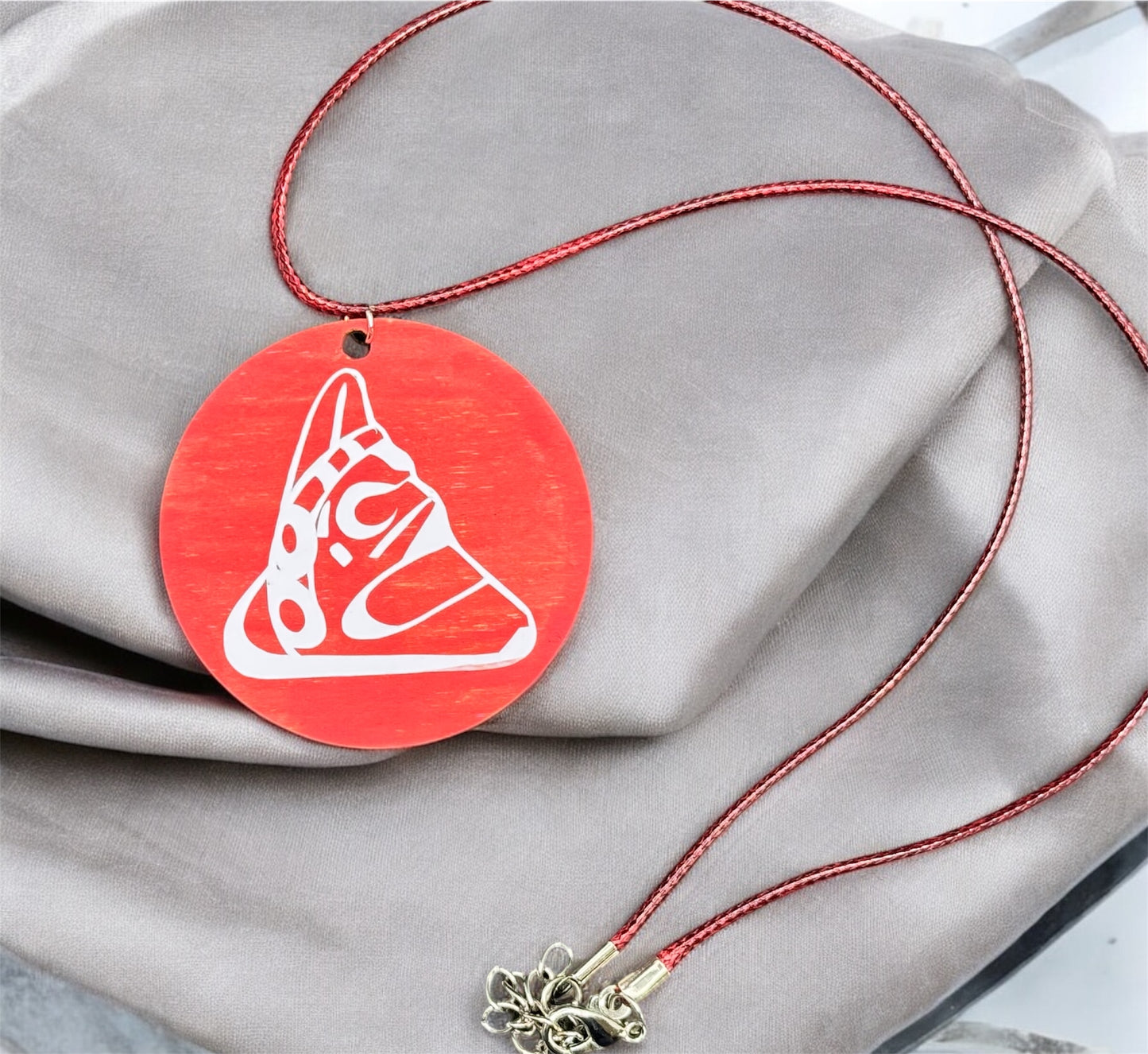 Trigonolito Taino petroglyph pendant necklace