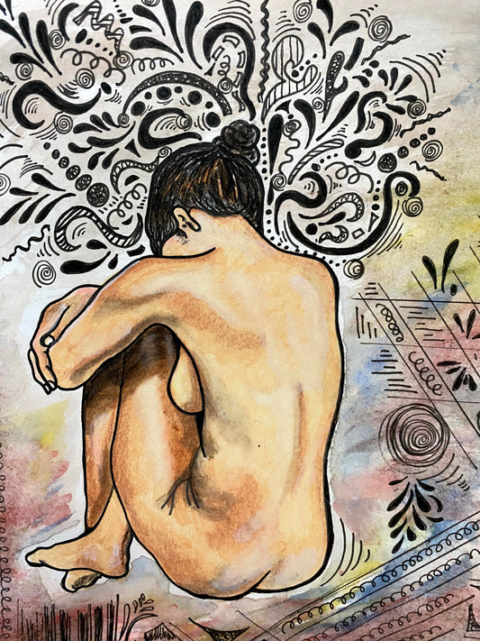 Weight of Thought – Fine Art Print- signed