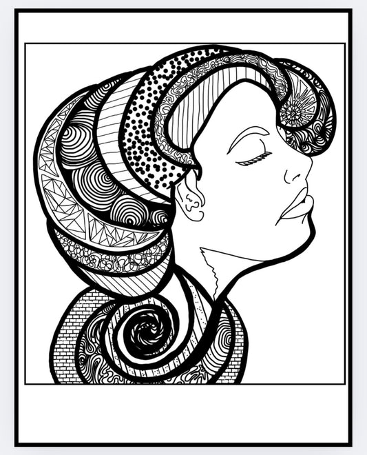 OriginalsbySteph™ Adult Coloring Book – A Journey Through Emotion, Identity & Healing