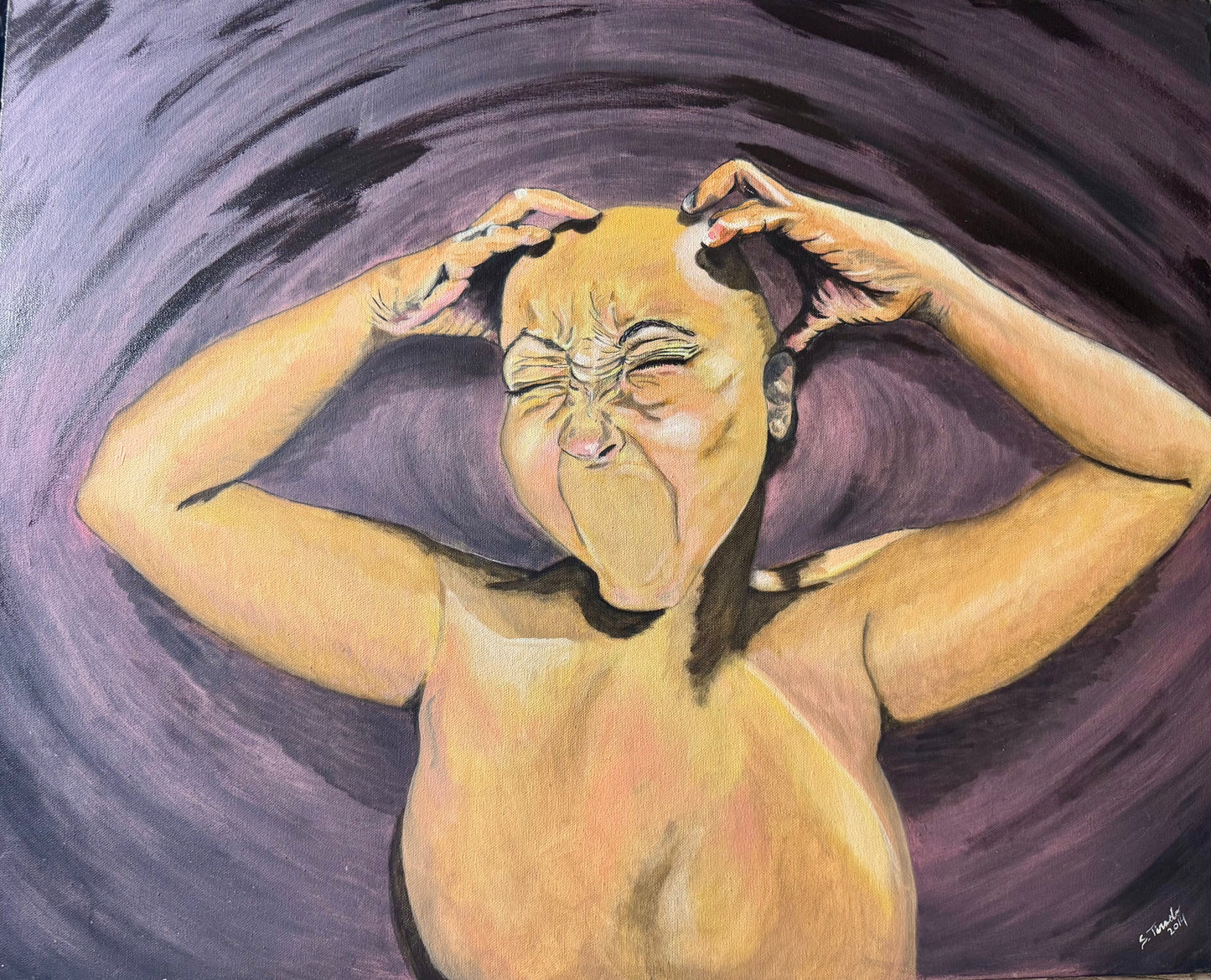 “No Voice” – 30x24 Oil on Canvas (2014)