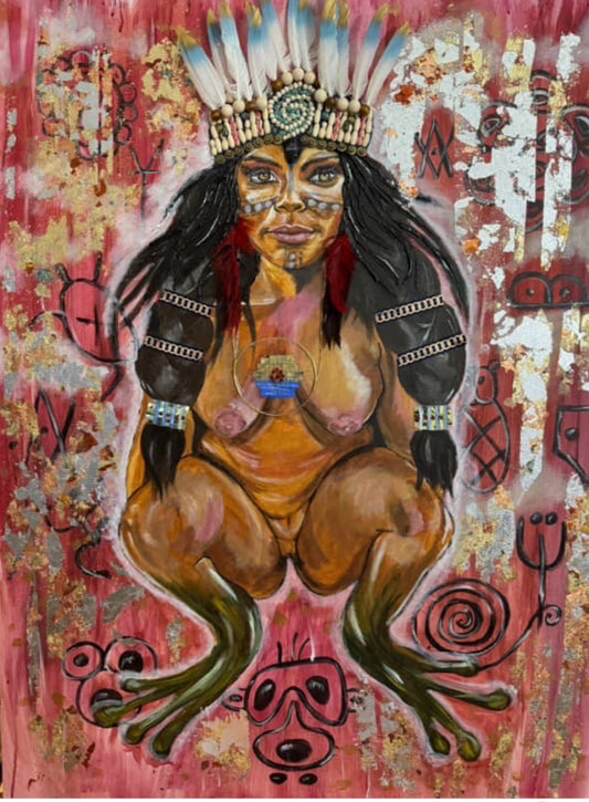 “Atabey Reimagined” – Fine Art Print (2024)