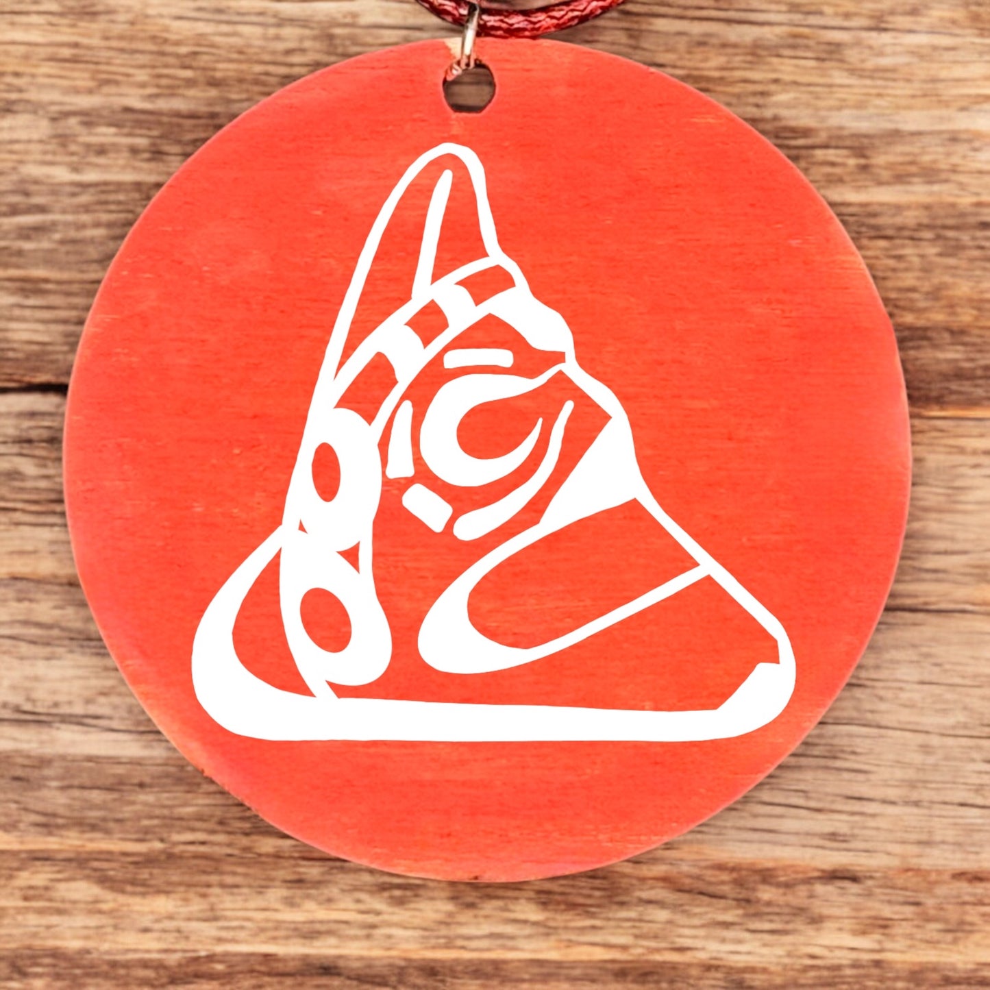 Trigonolito Taino petroglyph pendant necklace