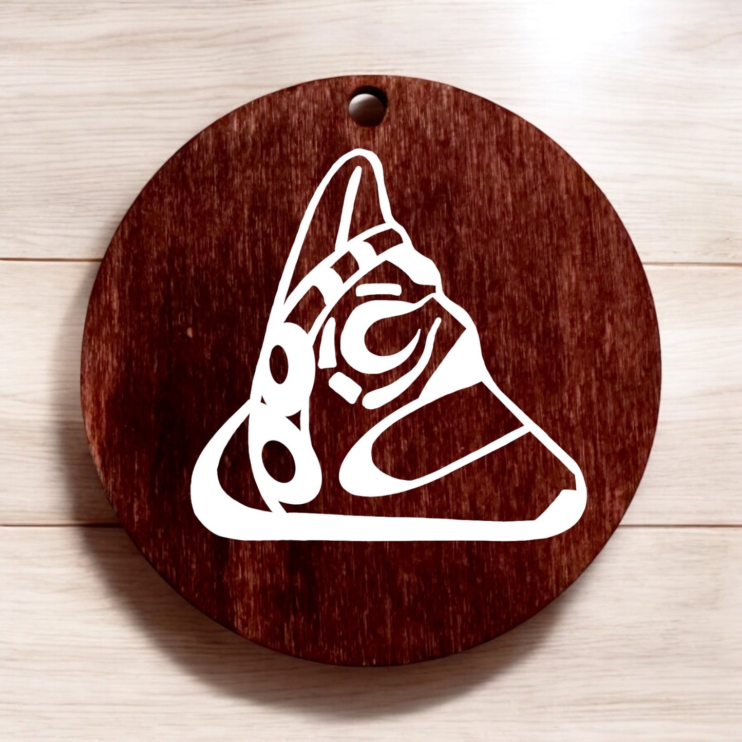 Trigonolito Taino petroglyph pendant necklace