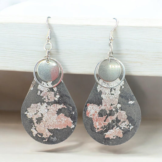 Gilded Radiance Teardrop Earrings