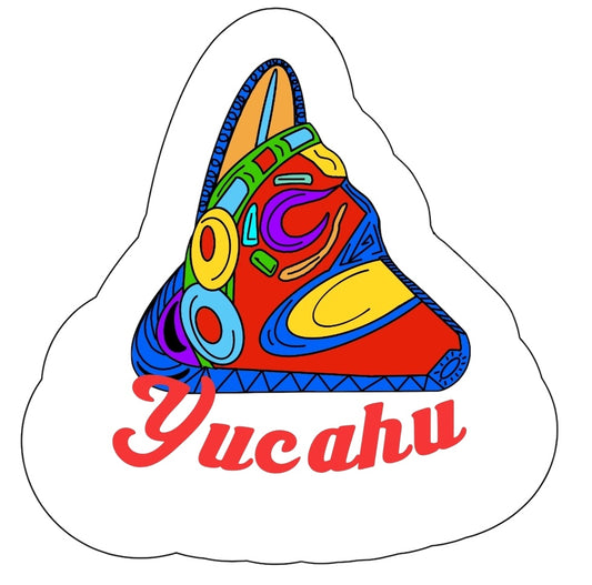 Yucahu – Taíno God of Life & Agriculture Sticker